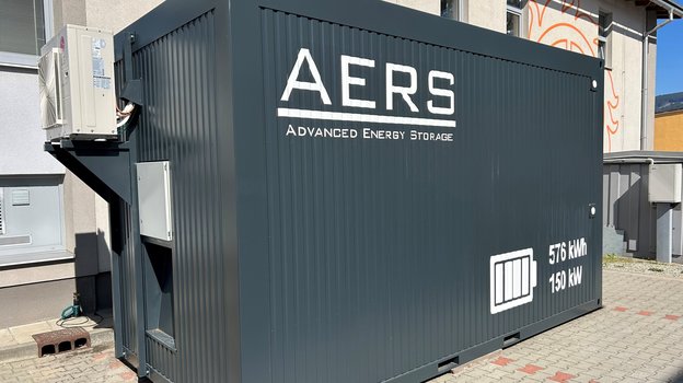 Nové bateriové úložiště MES podpoří využití vlastní vyrobené energie z OZE