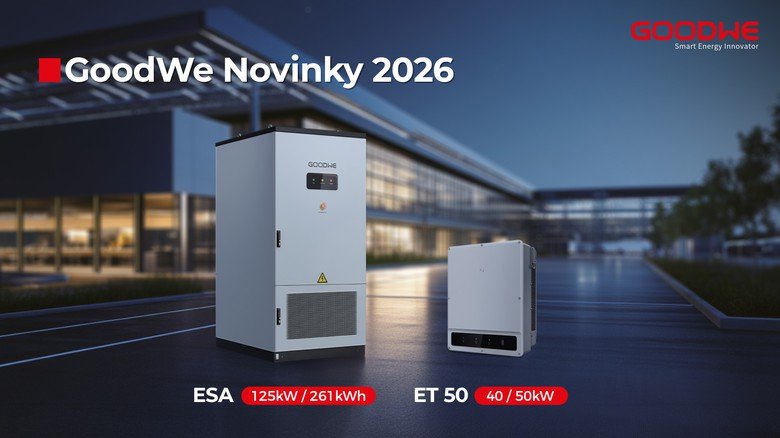 Nová generace střídačů ET nebo baterie pro firmy. Jaké má GoodWe novinky pro rok 2026?