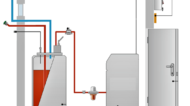 Vytápění extralehkým topným olejem (II) – výstroj, potrubí, příslušenství